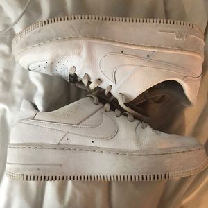 NIKE AIR FORCE SAGE LOW IN WHITE